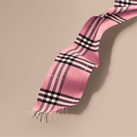 burberry bright rose scarf|burberry pink cashmere scarf.